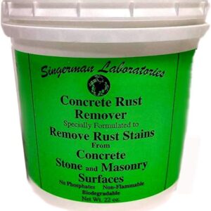 Rust Remover for Concrete (22 oz makes one gallon)