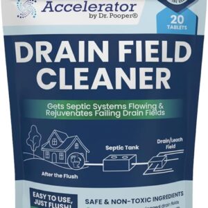 Drain Field Cleaner Tablets (20 Count) - Septic Tank