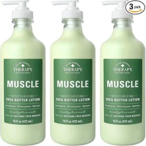 Village Naturals Therapy Muscle Shea Butter Lotion