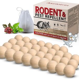 34Pcs Mouse Repellent, Peppermint Oil